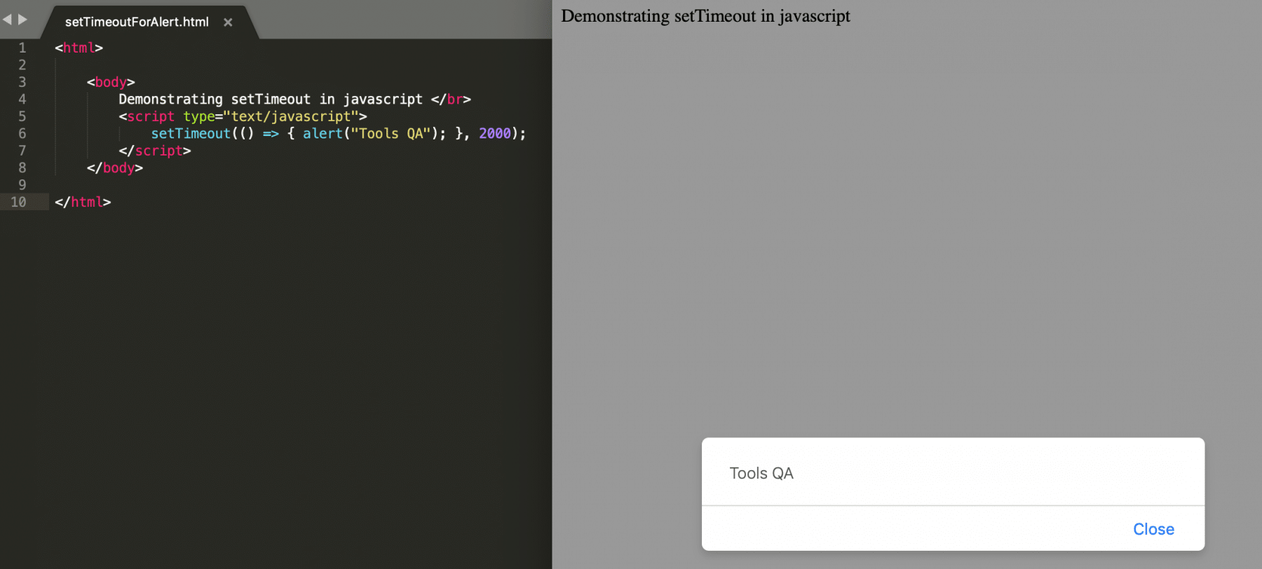 What is JavaScript Timeout? What is does and How to Schedule it?